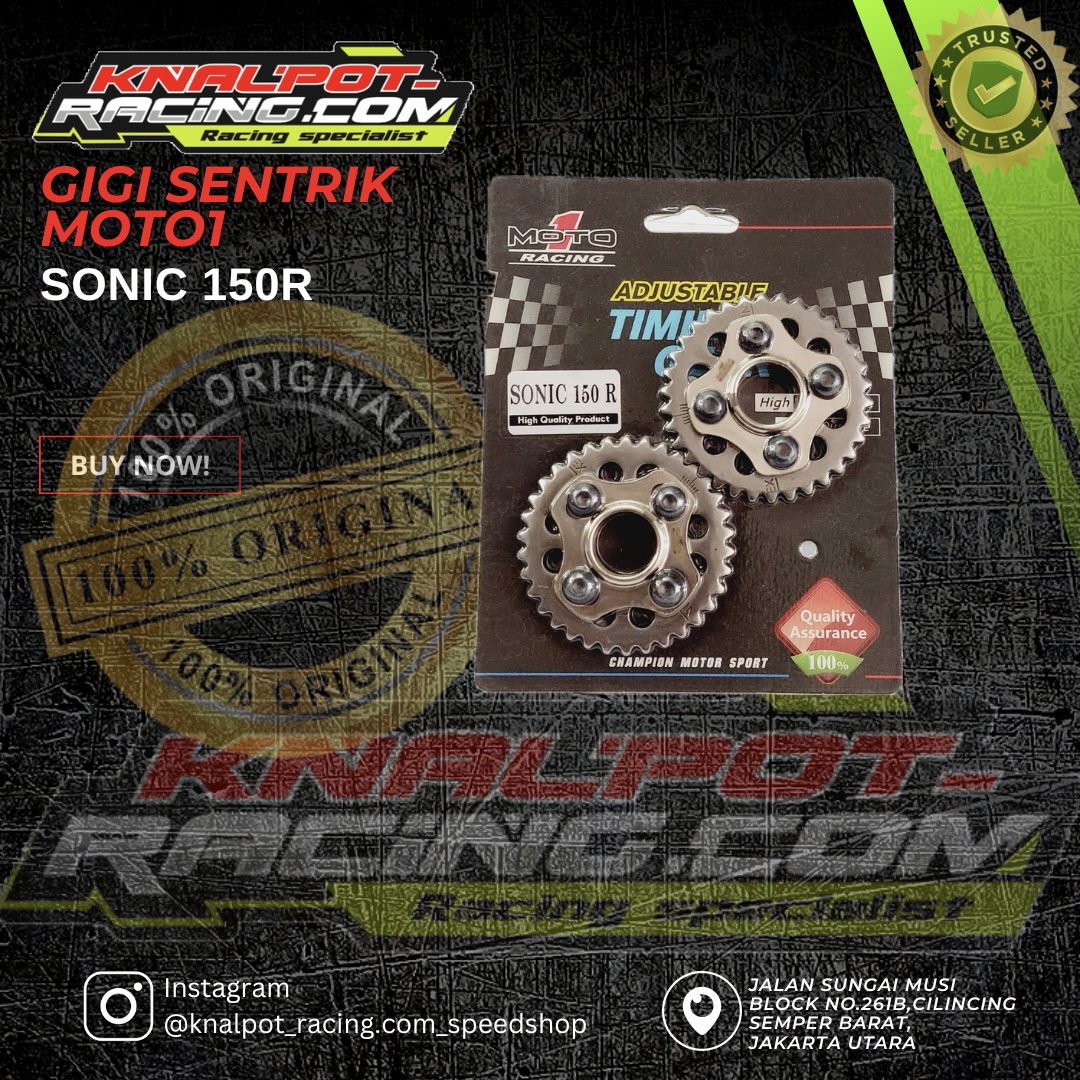 GIGI SENTRIK MOTO1 SONIC 150R